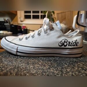 Converse White Bride Sneakers